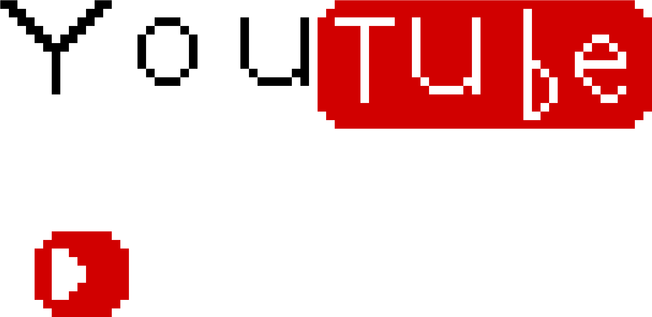 Youtube Logo And Play Button - Youtube Logo And Play Button (2400x1170)