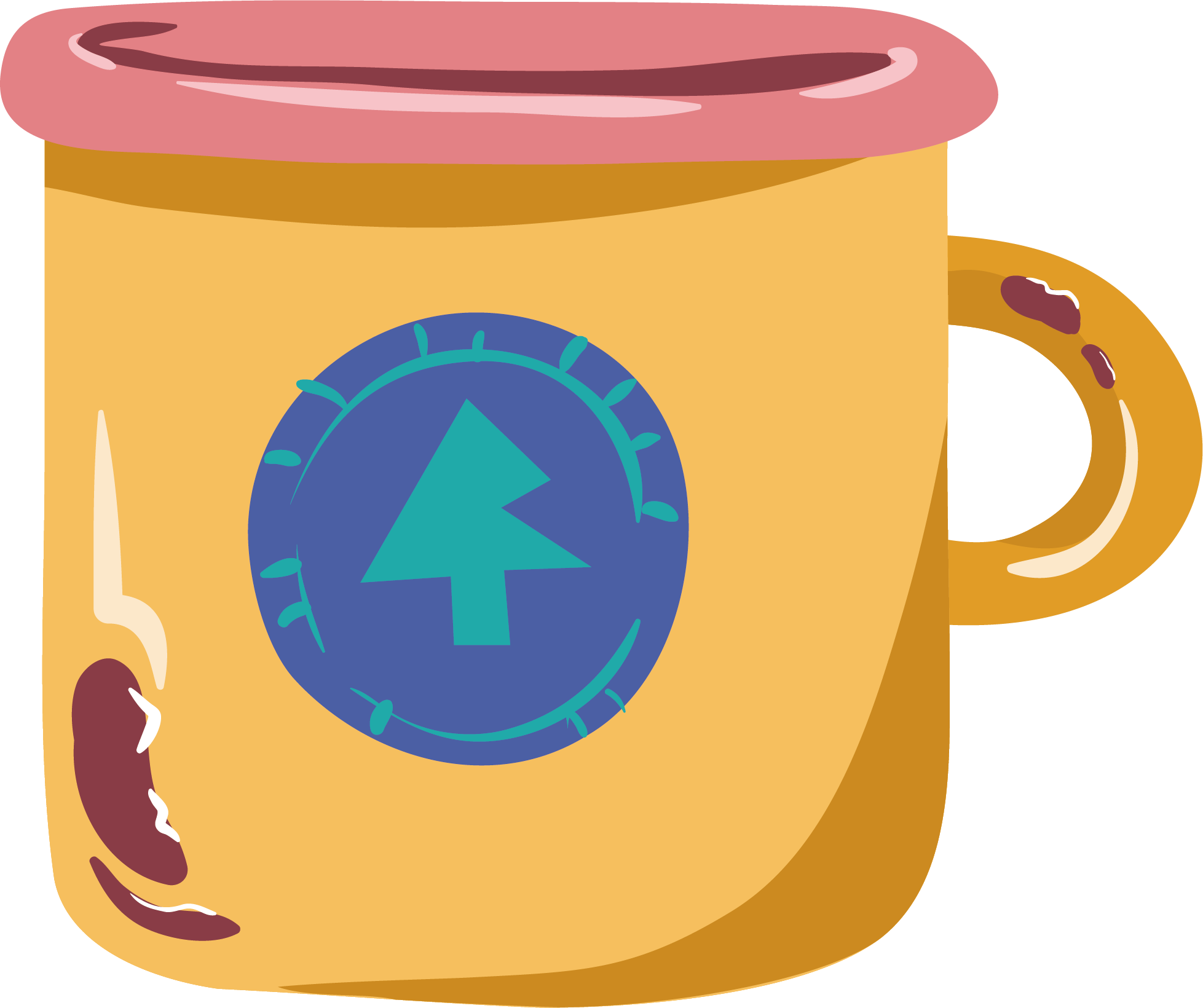 Teacup Coffee Cup - Teacup Coffee Cup (1957x1640)