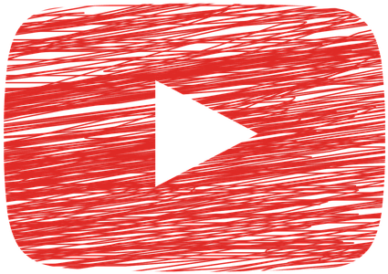Youtube Play Button Png 23, - Заработок На Youtube-дорвеях (720x720)
