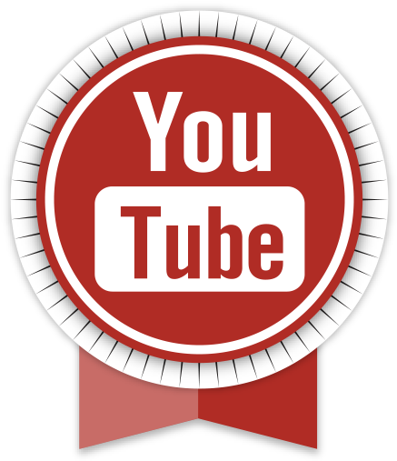 Youtube Logo Round Png - Ribbon Youtube Png (512x512)