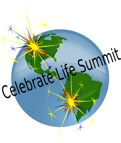Celebrate Life Summit Earth Logo Clip Art At Clker - Graphic Design (504x597)