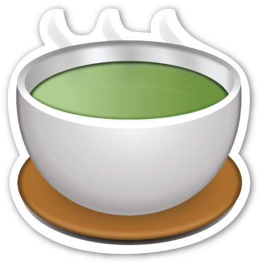 Teacup Without Handle - Emoji Sopa (512x517)
