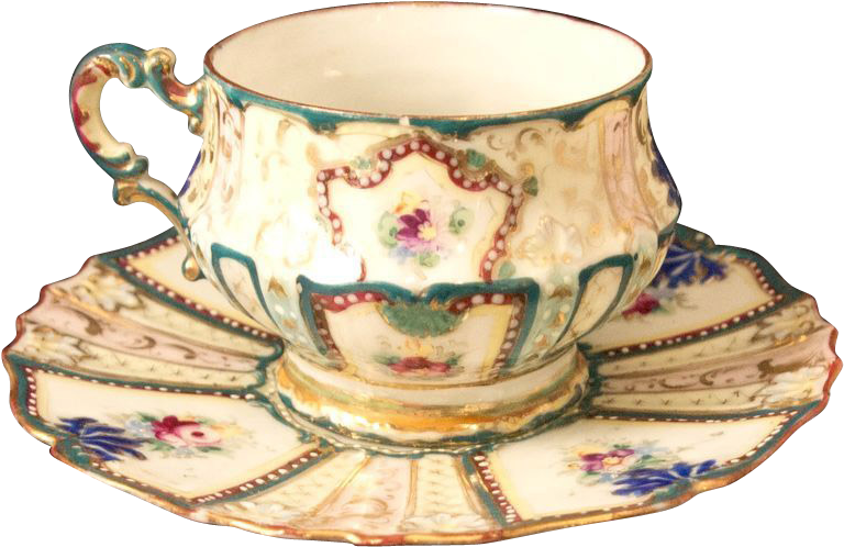 Nippon Tea Cup , Rare Npsk Mark, C - Teacup (767x767)