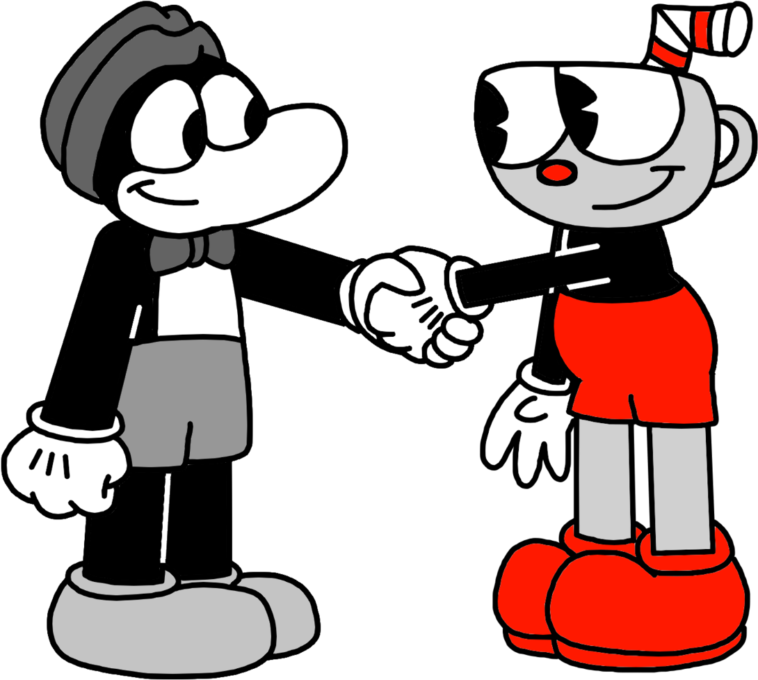 Flip The Frog Meets Cuphead By Marcospower1996 - Flip The Frog (1600x1600)