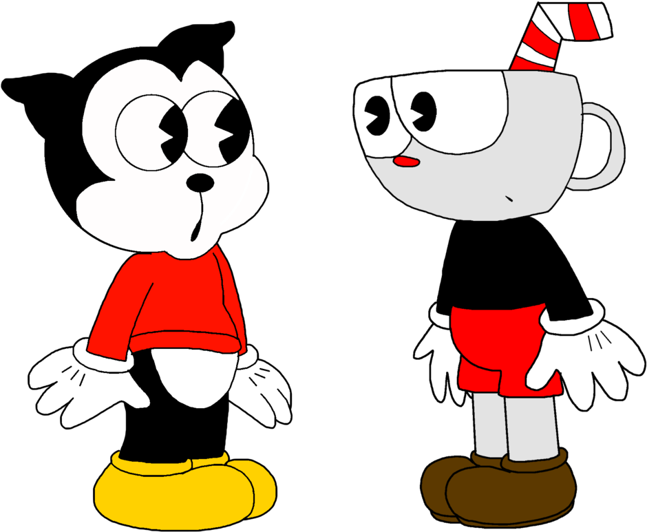 Bimbo Meets Cuphead By Marcospower1996 Bimbo Meets - Bimbo (1024x1024)
