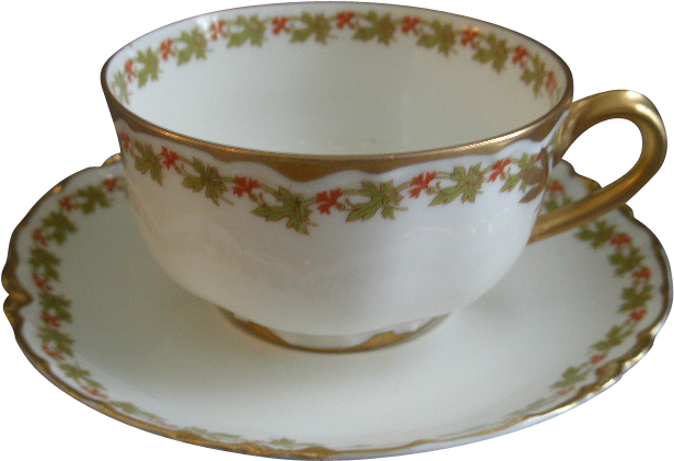 Set Of 4 Haviland & Co - Limoges (615x615)