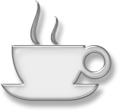 Coffee Clipart Icon Black - Transparent Background Coffee Cup Png (512x512)