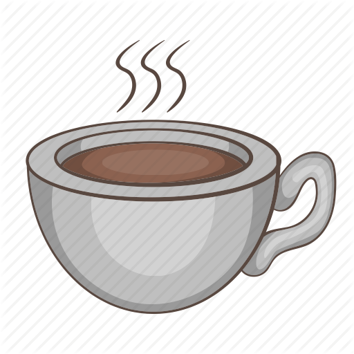 Cafe, Caffeine, Cappuccino, Coffee, Cup, Drink, Mocha - Taza De Cafe Animada (512x512)