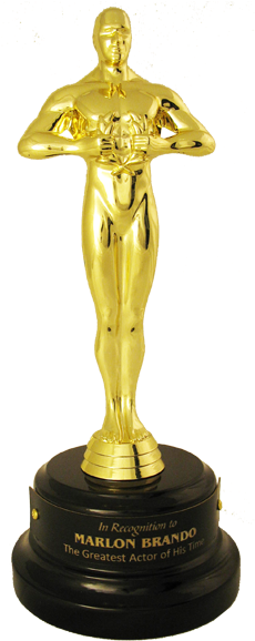 Javascript - Popimage - Academy Award Trophy Png (580x580)