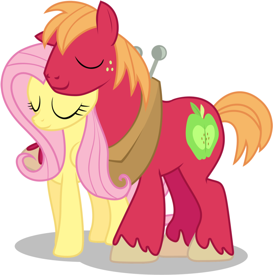 Anarchemitis, Big Macintosh, Earth Pony, Eyes Closed, - Cartoon (1024x1024)