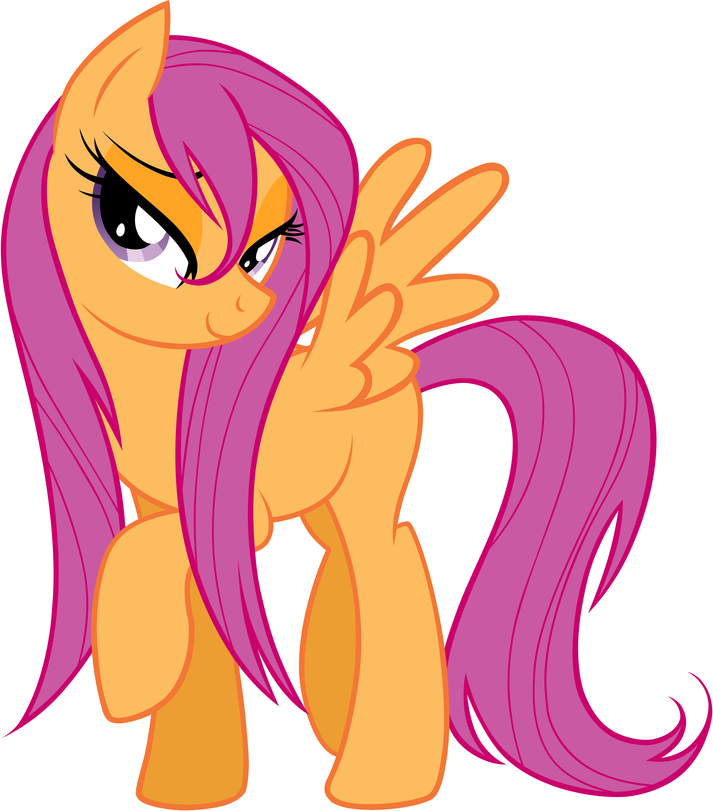Rainbow Dash Pinkie Pie Twilight Sparkle Rarity Scootaloo - My Little Pony Wet Mane (2381x2710)