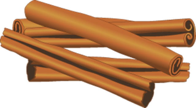 Spices Clipart Cinnamon - Cinnamon Clip Art (639x353)