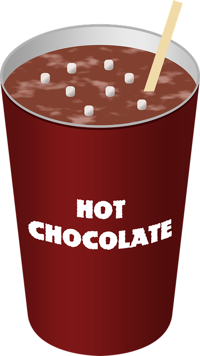 Hot Chocolate Clipart Hot Milk - Clip Art Hot Chocolate (405x720)