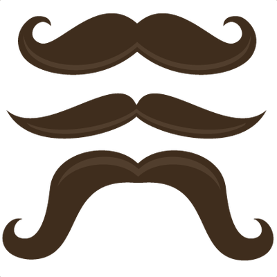 Hipster Museums - Handlebar Mustache Clip Art (400x400)
