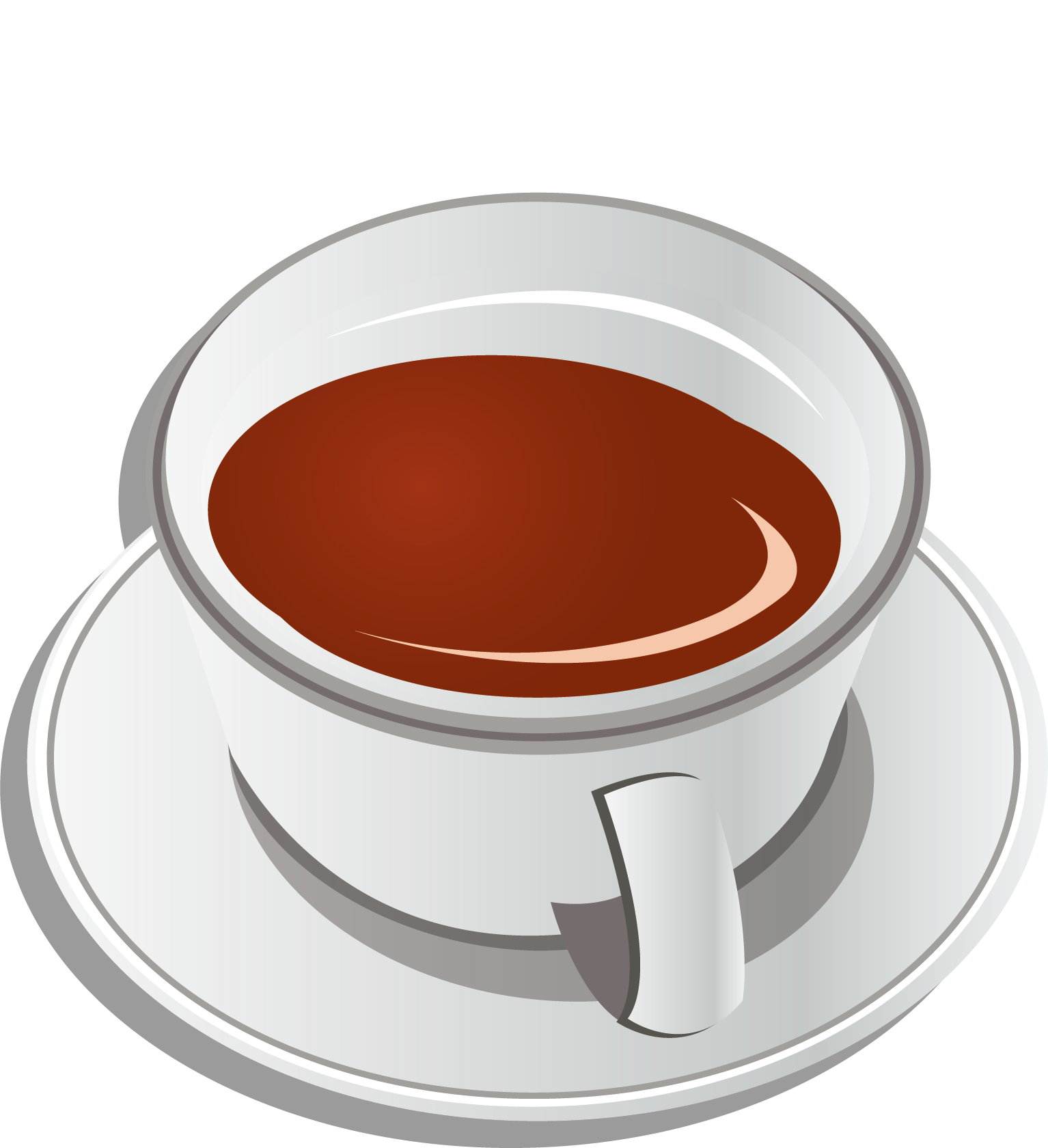 Coffee Mug Euclidean Vector Drawing - Coffee Mug Euclidean Vector Drawing (1534x1680)