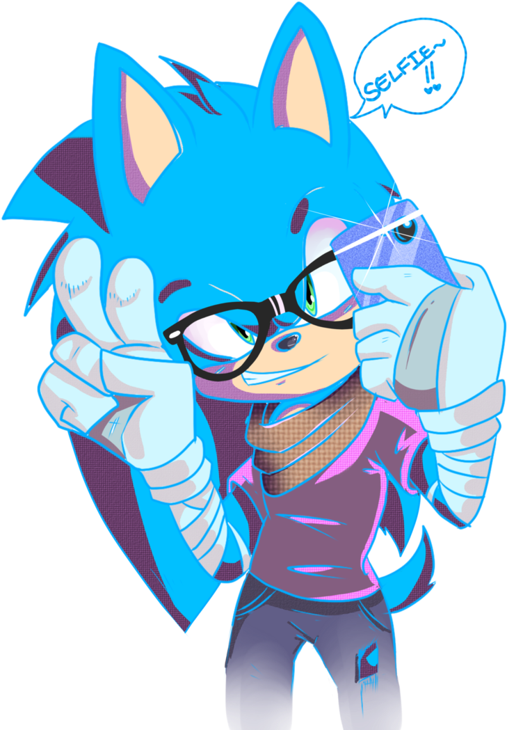 Hipster By Flamiedewynter Hipster By Flamiedewynter - Hipster Sonic The Hedgehog (730x1095)