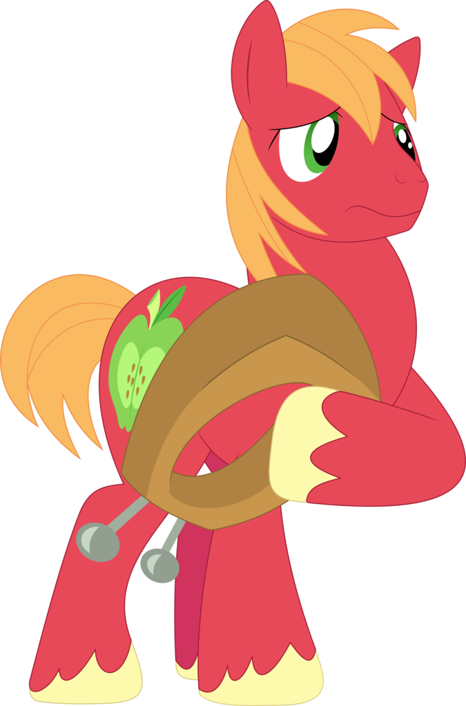 Porygon2z, Big Macintosh, Earth Pony, Leap Of Faith, - Cartoon (675x1024)