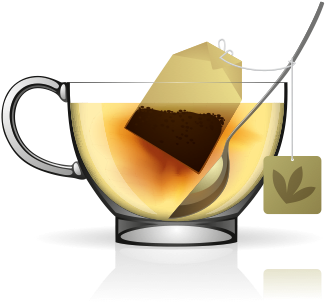 Image Vector Tea - Hot Water For Tea (415x415)