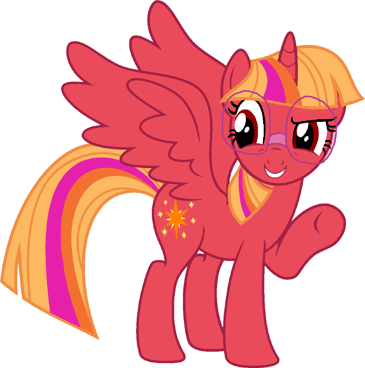 Starblaze Glimmer-0 " - Twilight Sparkle (1220x1225)