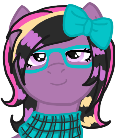 Hipster Artsy Heart By Ichigobunny - Hipster Mlp (387x466)
