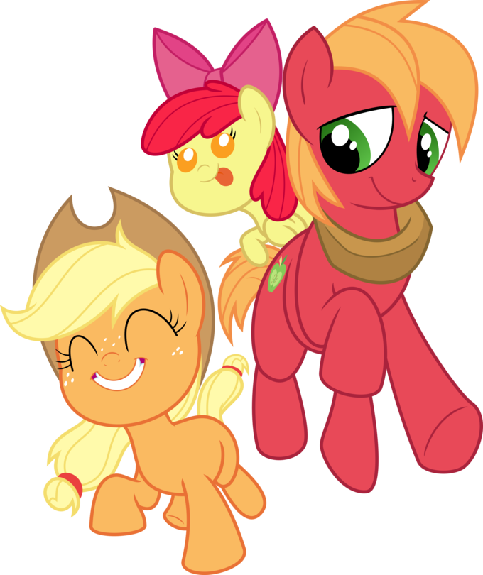 Applejack Pinkie Pie Pony Apple Bloom Red Cartoon Mammal - My Little Pony: Friendship Is Magic (680x810)