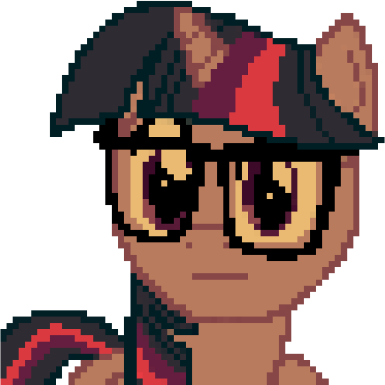 Twillight Hipster By Bronydell - Cartoon (894x894)