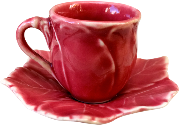 Vintage Miniature Tea Cup & Saucer - Coffee Cup (600x600)