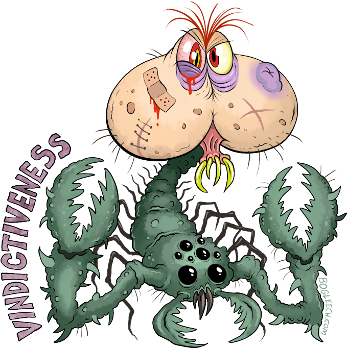 Vindictiveness By Scythemantis On Clipart Library - Vindictiveness By Scythemantis On Clipart Library (700x712)