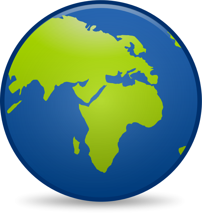 Free Earth Icon Clip Art - 世界 地図 イラスト (711x754)