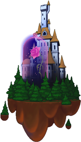 Beast's Castle Khii - Kingdom Hearts Beast's Castle (530x629)
