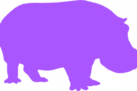 Purple Hippo Clip Art Uk Da - Instant Pot Decals (450x300)