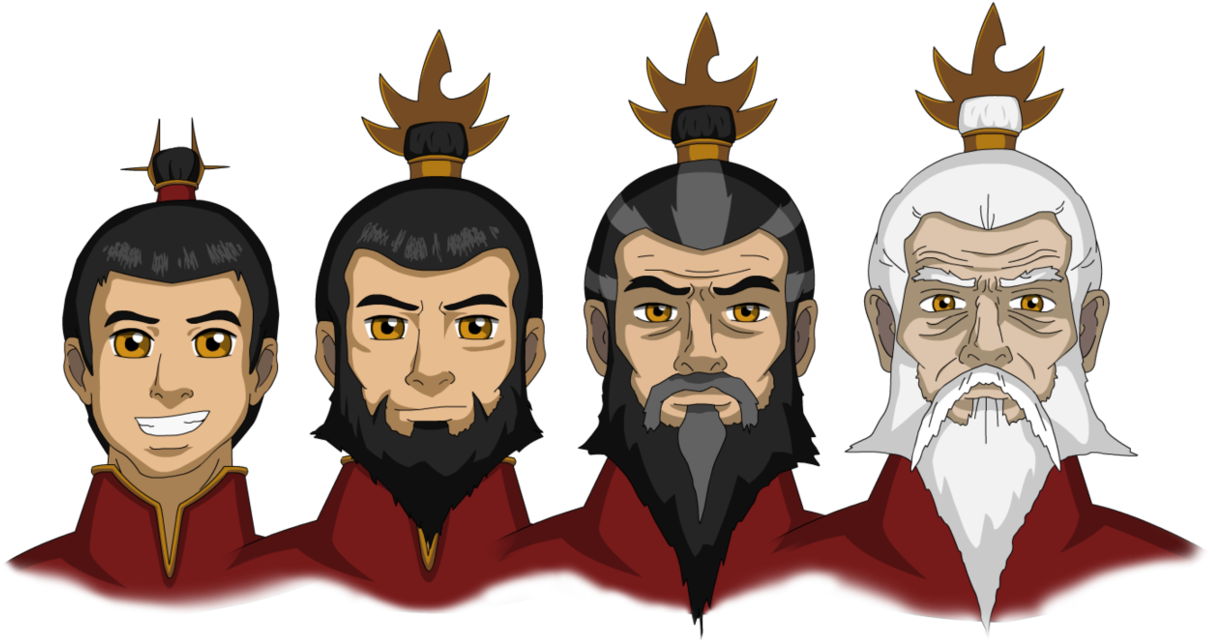Fire Lord Sozin Aging By Jtd95 - Sozin Azulon I Ozai (1238x646)
