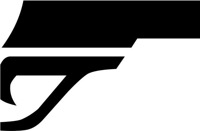 James Bond Clipart Pistol - James Bond Clipart Pistol (640x480)