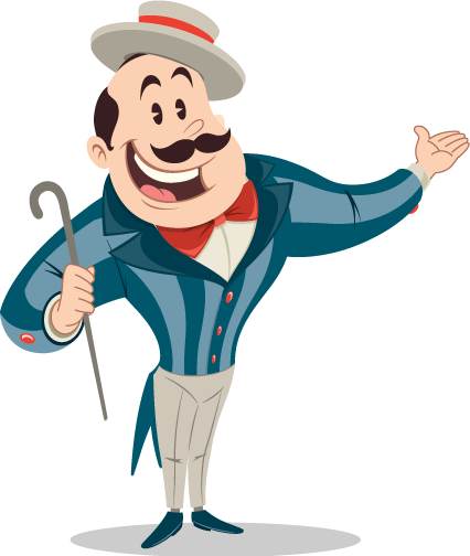 Attention-grabbing Digital Marketing That's Bold, Clear, - Carnival Barker Clip Art (426x504)