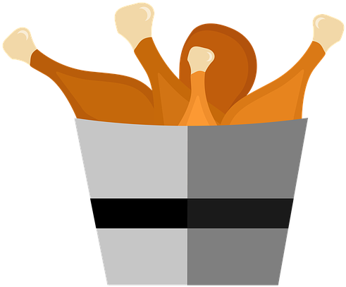 Fast, Food, Fried, Chicken, Legs, Lunch, Fast Food - Fried Chicken (1024x693)