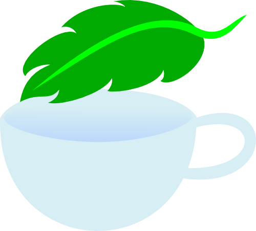 Tea Leaf Cutie Mark By Kinnichi - Mlp Food Cutie Mark (500x452)