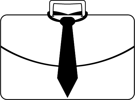 Suitcase With Tie - Suitcase With Tie (520x520)