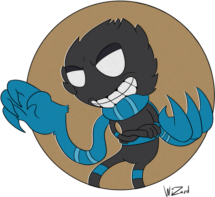 Now I'm Cuphead Trash By An Evil Wizard - Cartoon (945x845)