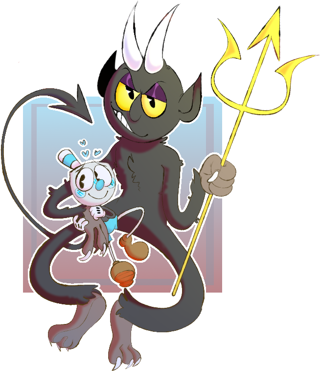 Cuphead And Mughead - Cuphead And Mughead (694x822)