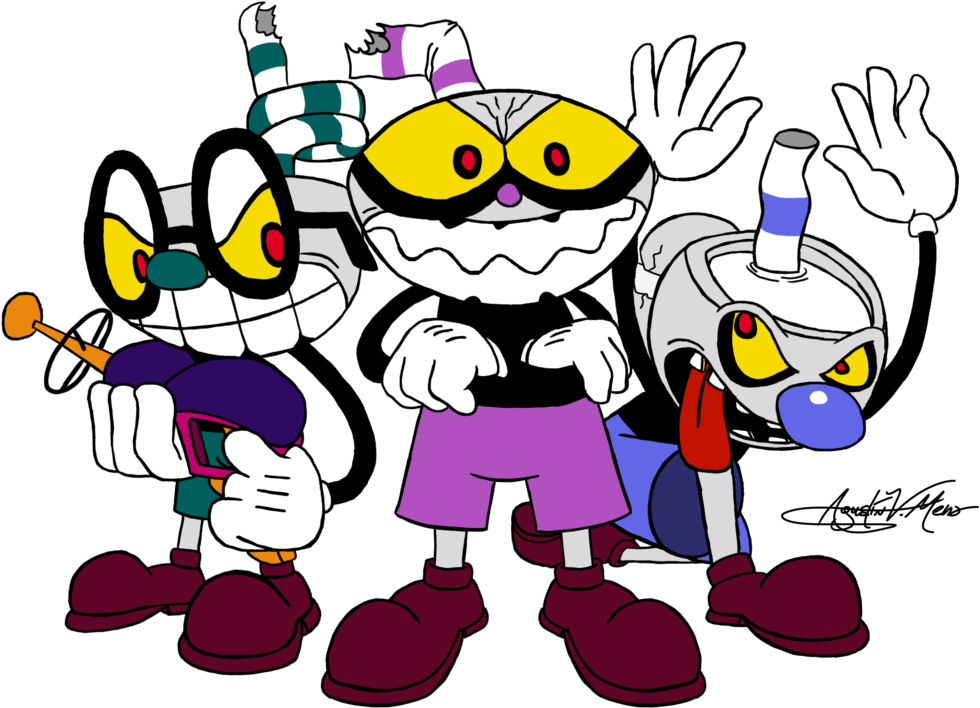 Evil Cup Gang By Avm-cartoons - Comics (1032x774)