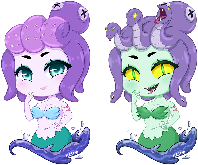 Cuphead Cala Maria By Kittycatvaati - Cala Maria Cuphead Cute (804x676)