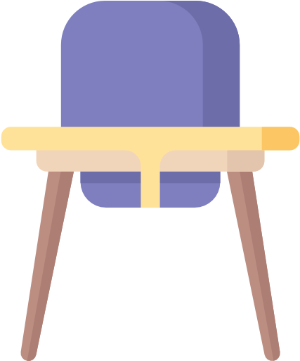 Baby Chair Free Icon - Windsor Chair (512x512)