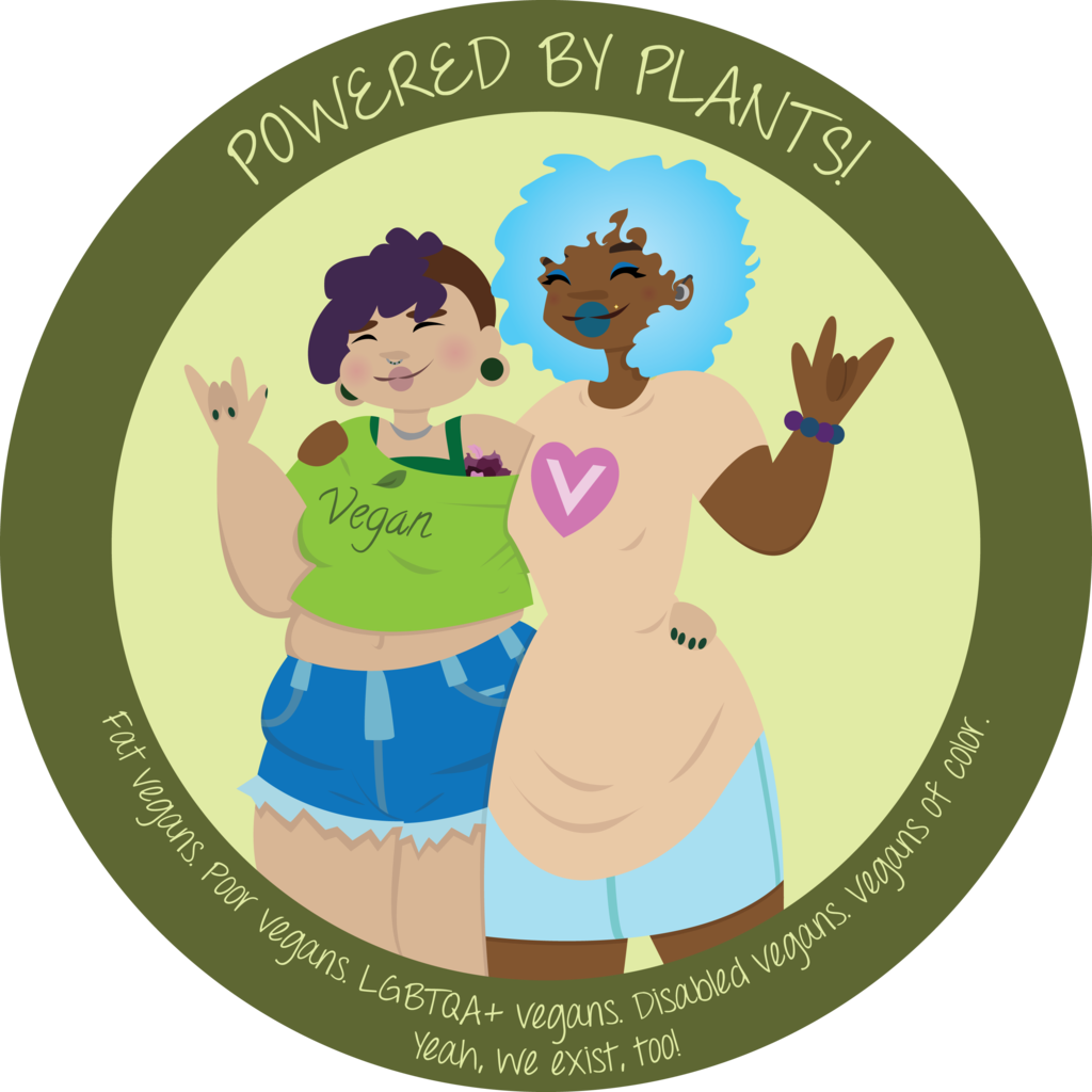 All Types Of Vegans Are Powered By Plants By Hsstatements - Espam (1024x1024)