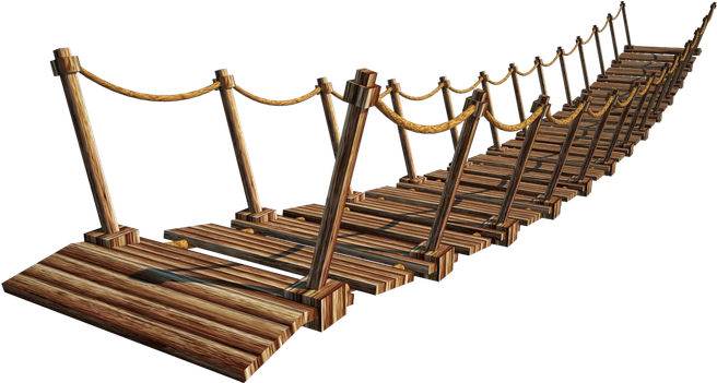 Suspension Bridge Clip Art - Suspension Bridge Clip Art (655x510)