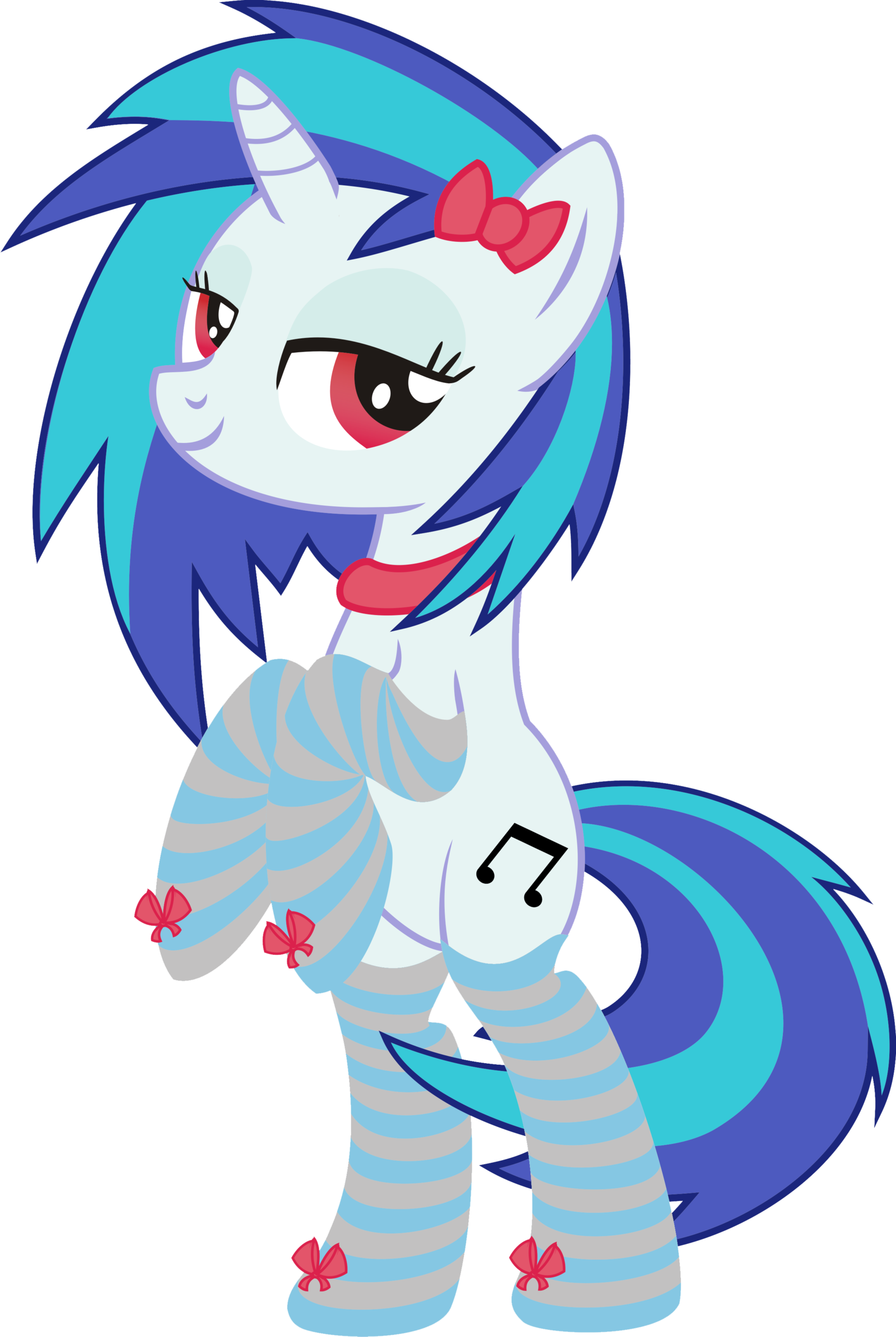 Png By Leopurofriki Vinyl Scratch Dulcet Png By Leopurofriki - Mlp Vinyl Scratch Cute (1600x2387)