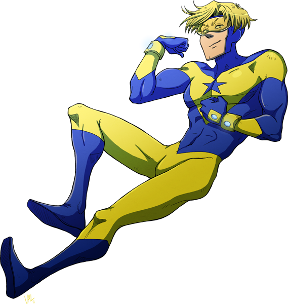 Booster Gold - August 24 (569x600)