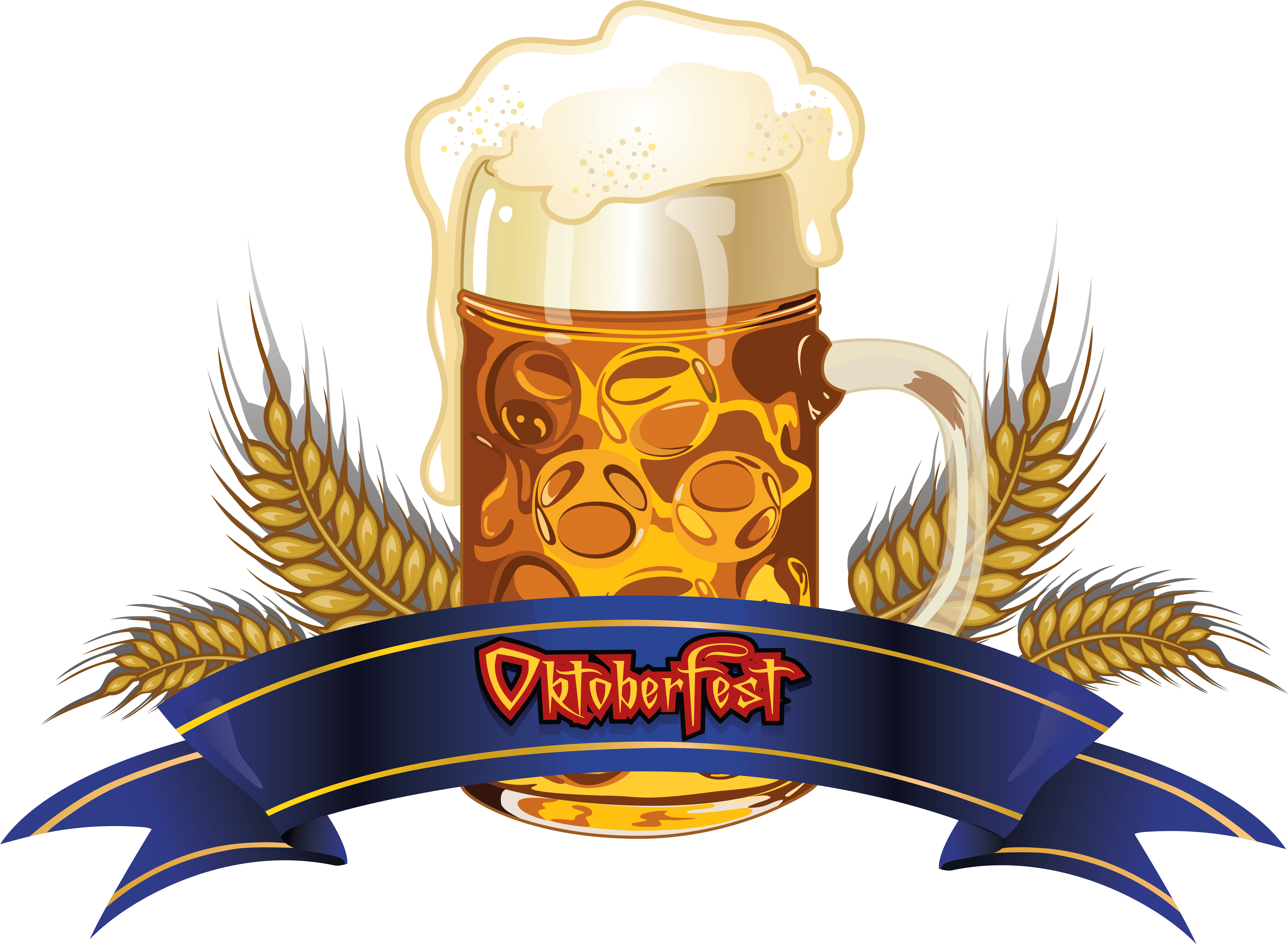 Octoberfest Beer Clipart - Tobar Giant Beer Stein (6283x4678)