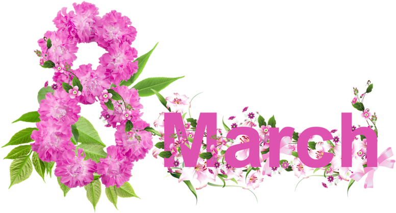 March Free March Clip Art Clipart Images 2 Clipart - March 8 Women's Day (800x441)