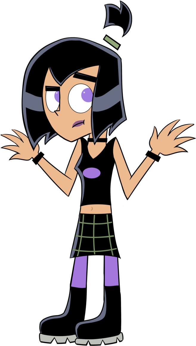 Gothic Vegan By Silverbulletdash9000 - Cartoon (671x1191)