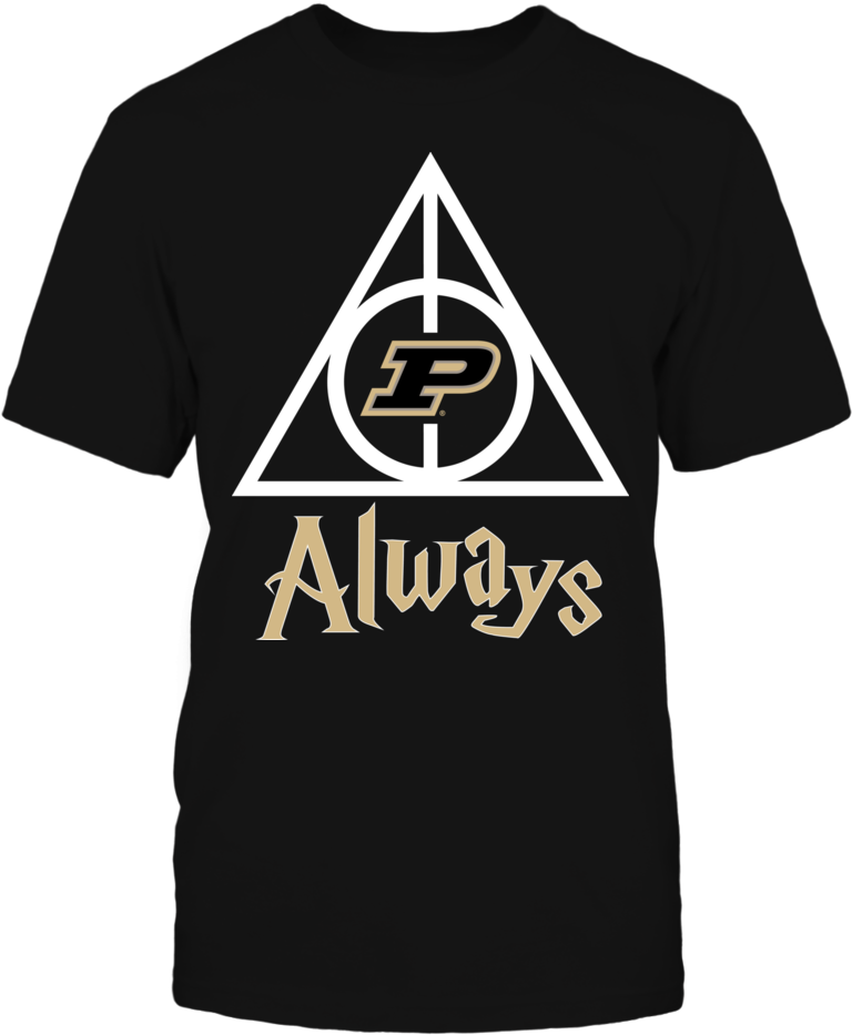 Purdue Boilermakers - Deathly Hallows - Seventh Letter T Shirts (1000x1000)